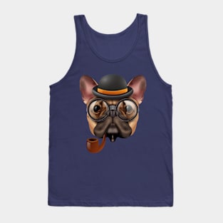 smoking dog Tank Top